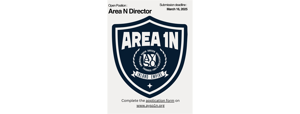 Area N Director Application
